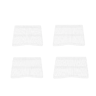 KIT 04 PRATELEIRAS DE GELADEIRA ELECTROLUX DC45 DC46 DC47 DC48 DC50