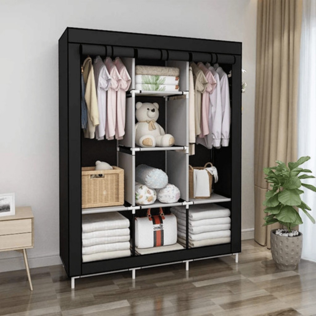 Guarda Roupa Dobrável Organizador De Roupas Desmontável