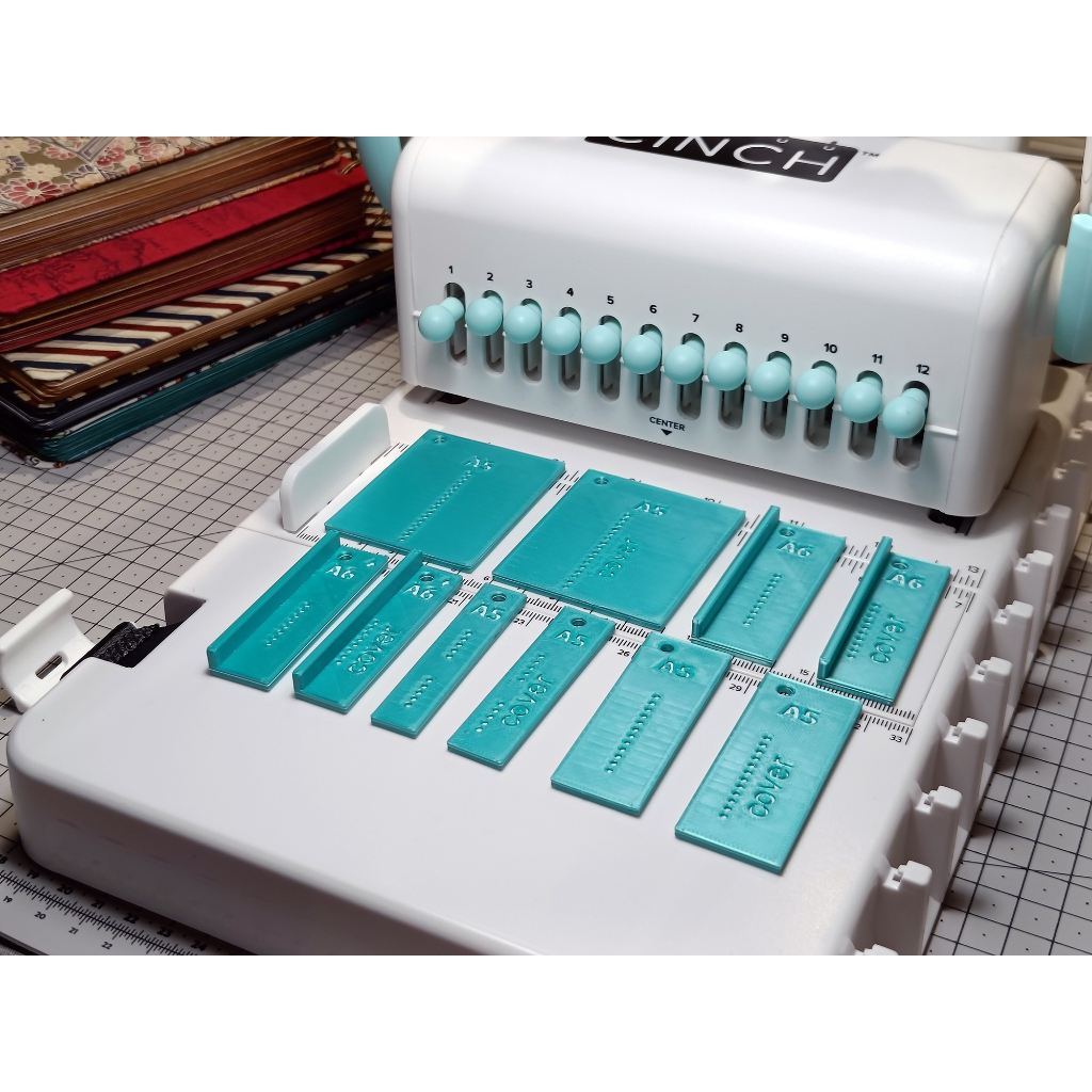 Kit Gabarito The cinch para furo quadrado e redondos A6 e A5