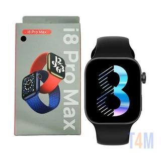 Smartwatch i8 Relógio Inteligente Bluetooth chamada Touch Screen Cor Preto