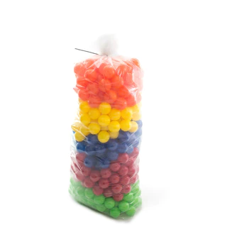 1000 Unidades de Bolas para Piscina de Bolinhas - 76 mm Não Amassam e Suportam 40 kg de Pressão
