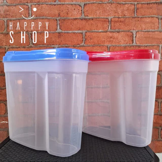 kit 1 OU 2 Portas Sabão em pó Capacidade 1kg Plástico Multiuso Prático Útil - ELEGANTE- CASA
