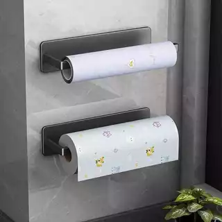 Suporte De Suspensão De Papel Para Cozinha , Suporte De Papel De Rolo De Higiênico, Toalheiro