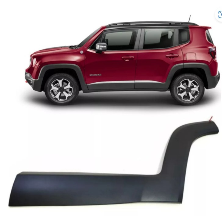 Calotte Specchietti Per Jeep Per Renegade 2016 2017 2018 2019 2020 2021 2022 Auto Specchietto Retrovisore Trim Copertura (Colore : Argento