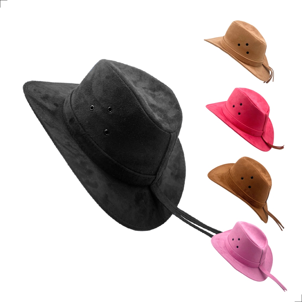 Chapéu Cowboy Country Festa Junina Rodeio Unisexx Vaqueira Ana Forrado ...