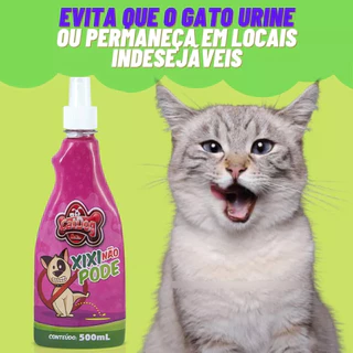 Kit Xixi Pode e Xixi Não Pode CatDog 500ml Educador Sanitário para Cães e Gatos