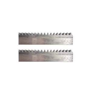 Cremalheira Ferro Reforçada C/ Dentes De Alumínio 50cm
