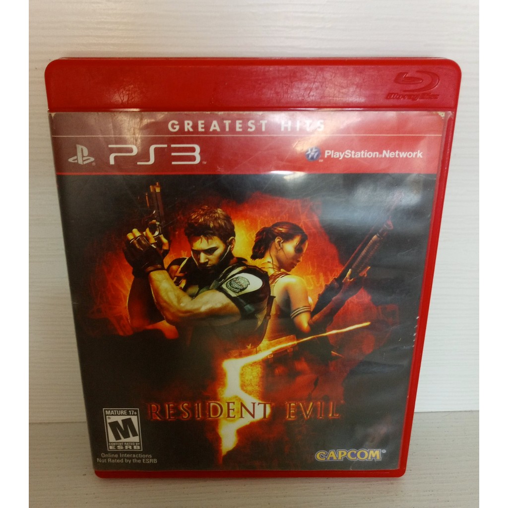 Jeu RESIDENT EVIL 5 Pour PlayStation 3 (PS3) - Version Boîte Et Manuel - En Très Bon état De Fonctionnement