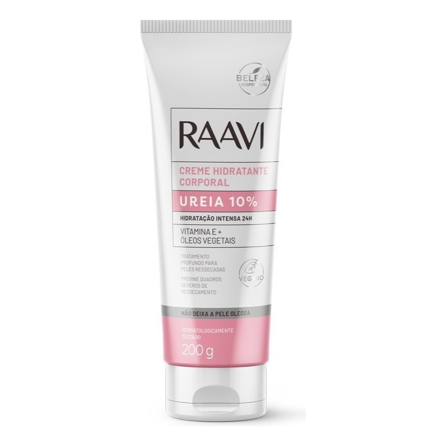 Creme Hidratante De Ureia 10% Raavi 200g | Shopee Brasil