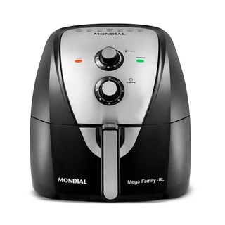 Fritadeira a ar Mondial 8 litros 1900W Afn-80-bi 127v- PRETO