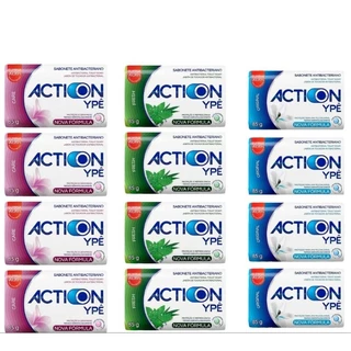 Sabonete Action Ypê Antibacteriano 85g Fragrâncias Variadas Leve 12 Pague 11