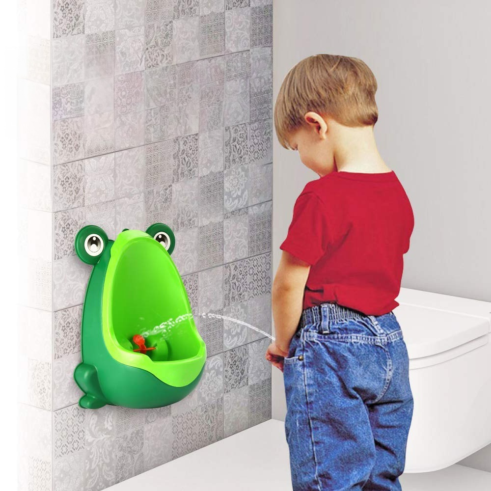 Mictório Infantil Sapinho Penico Parede Menino Desfralde