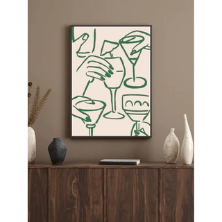 Quadro Decorativo Aesthetic - Drinks I