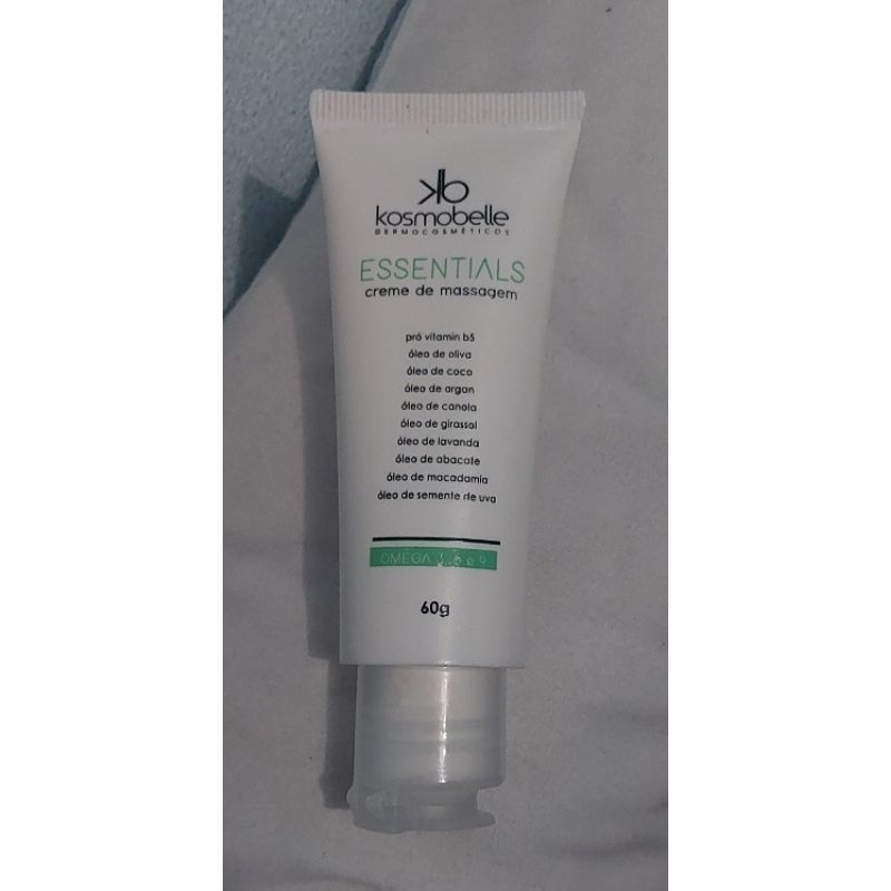 Creme de Massagem Kosmobelle Essentials 60g