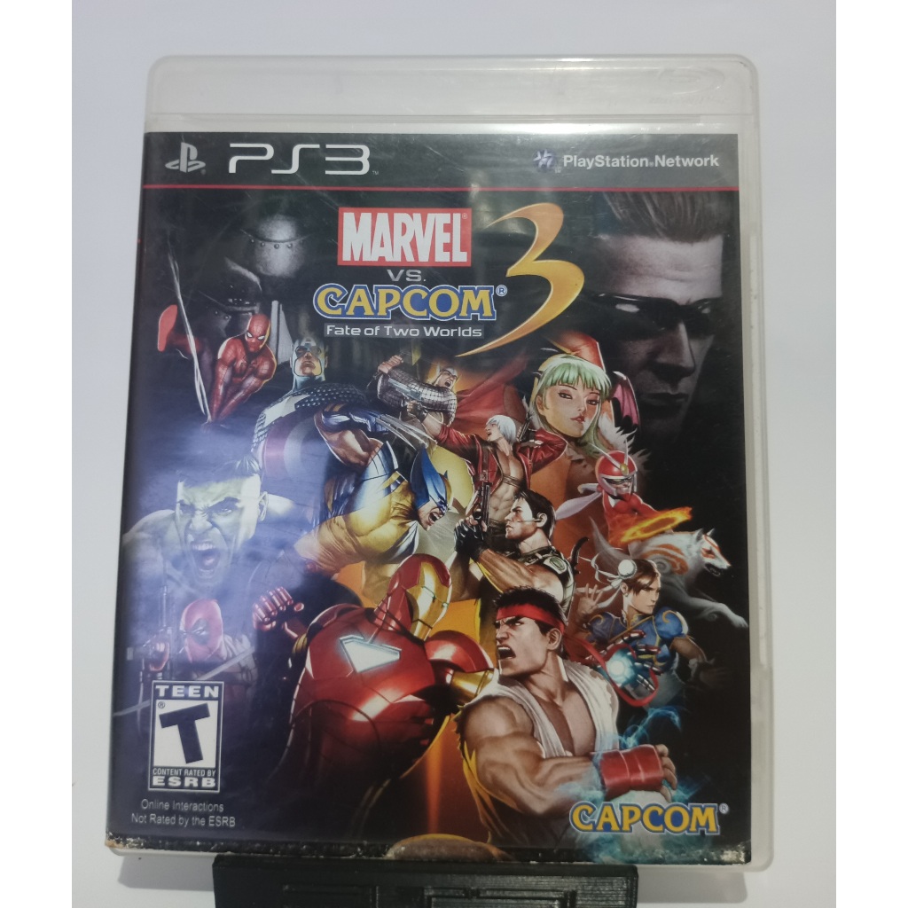 Marvel Vs Capcom PS3 - Mídia Física Original | Shopee Brasil