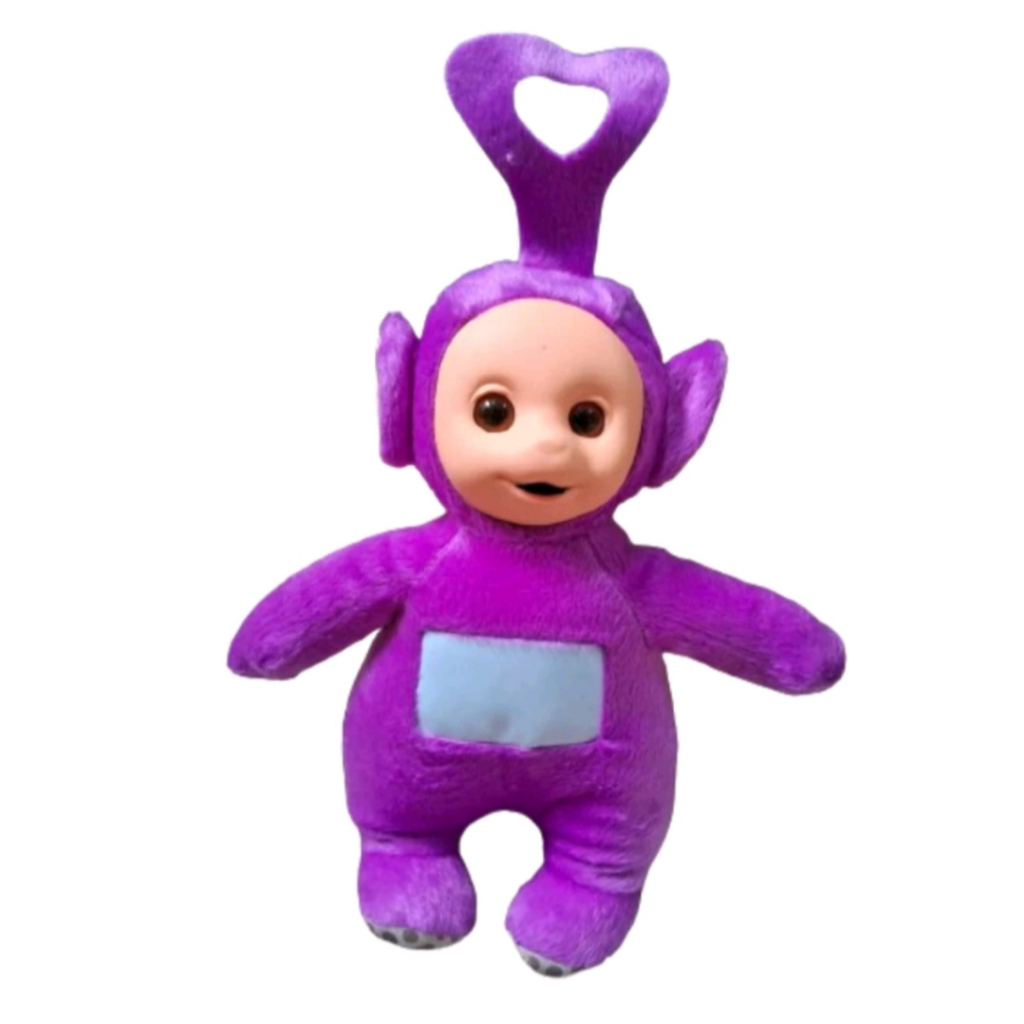 Boneco Pelucia Teletubbies 30cm Roxo Tinky Winky Material Profissional ...