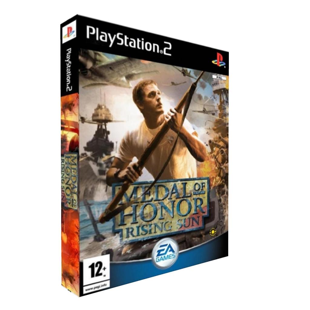 Jogo Medalha de Honra Rising Sun / Playstation 2 / Midia Fisica / DvD ...