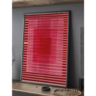 Quadro Decorativo - Red Lines Moderno