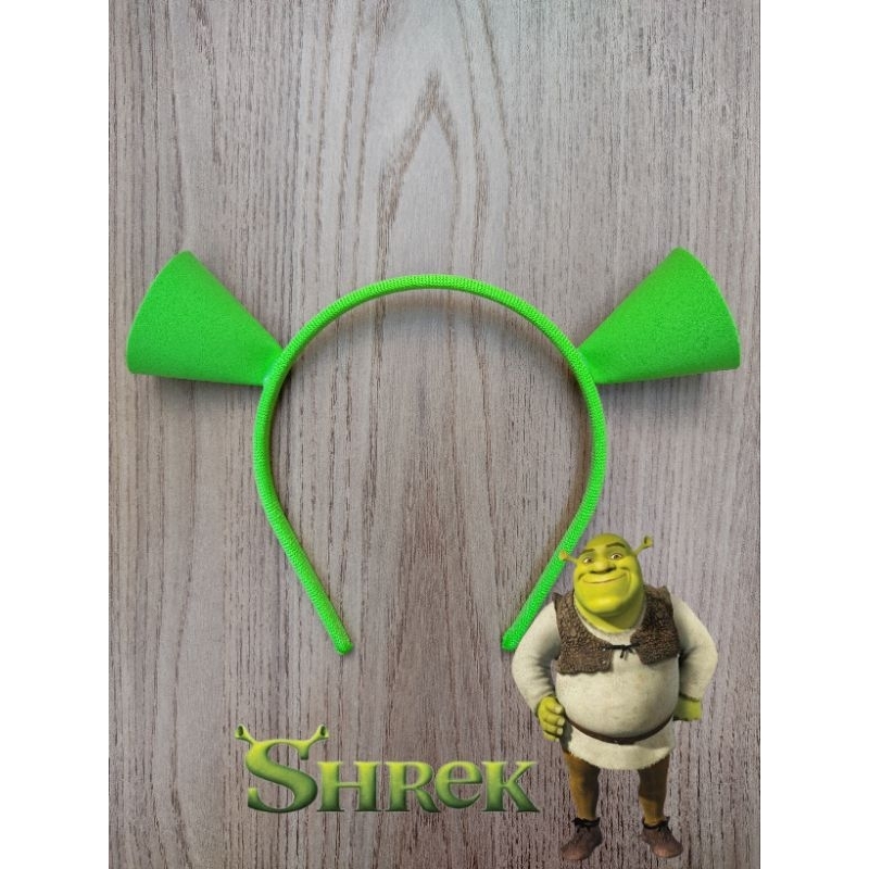 Tiara Shrek/Fiona/Burro- kit com 3 unidades