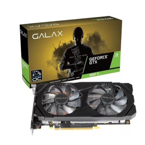 Placa De Vídeo Nvidia Galax Geforce Gtx 16 Series Gtx 1660