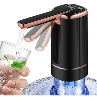 Bomba De Água Elétrica Portátil Bomba Dobrável Com Carregamento USB Para Galão Garrafão De Água