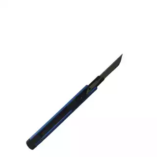 Estilete Profissional Estreito De Metal 9mm Insufilm Afiado