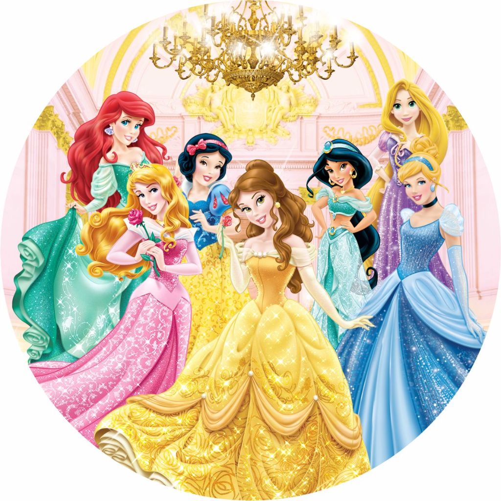 Painel Sublimado Princesas da Disney - Varios Temas