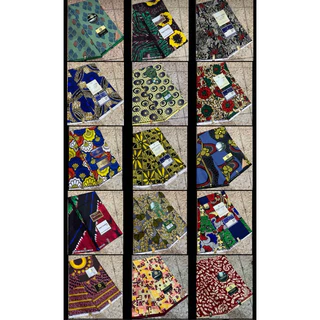 Tecido Ankara africano Ankara tecidos africano 5,5 x 1,18 metros