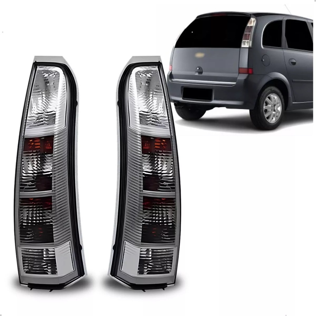 Lanterna Traseira Meriva 2008 2009 2010 2011 2012 Fume | Shopee Brasil