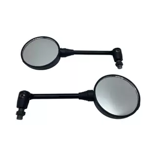 Retrovisor Mni Redondo Articulado CG Fan Titan Start Pop110 Pop100 Cbx250 Cb300 Xre300