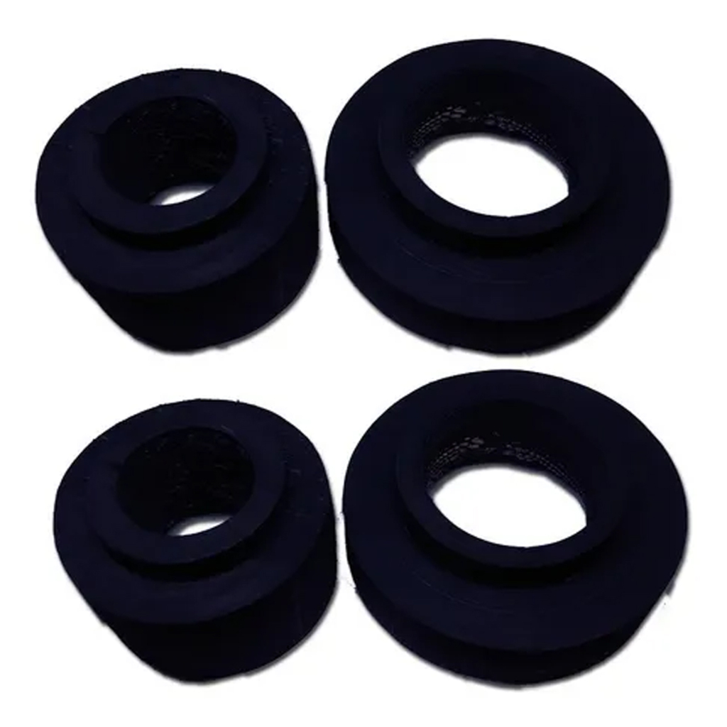 Kit 04 Calços de Mola 03cm Dainteiro e 03cm Traseiro Nissan Tiida