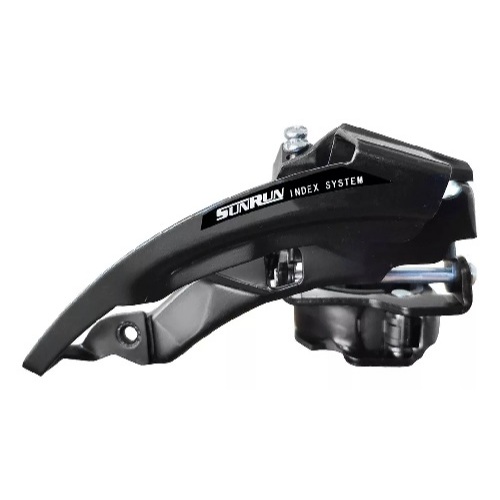 Câmbio Dianteiro Sunrun Dual Pull 31.8/34.9 M 42/44d 7v 8v 9v para Bicicleta