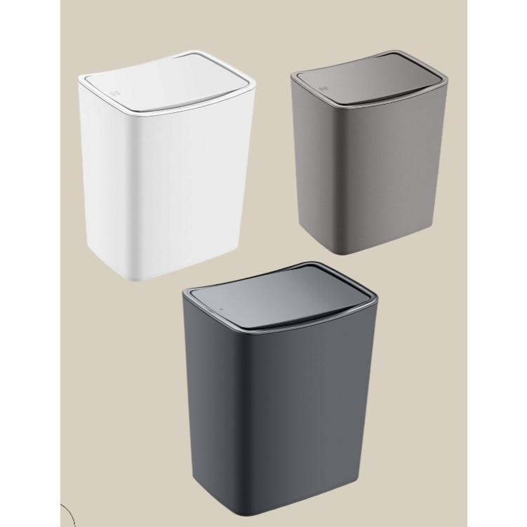 Lixeira Touch tampa de click 4 litros( ideal p/ cozinha)