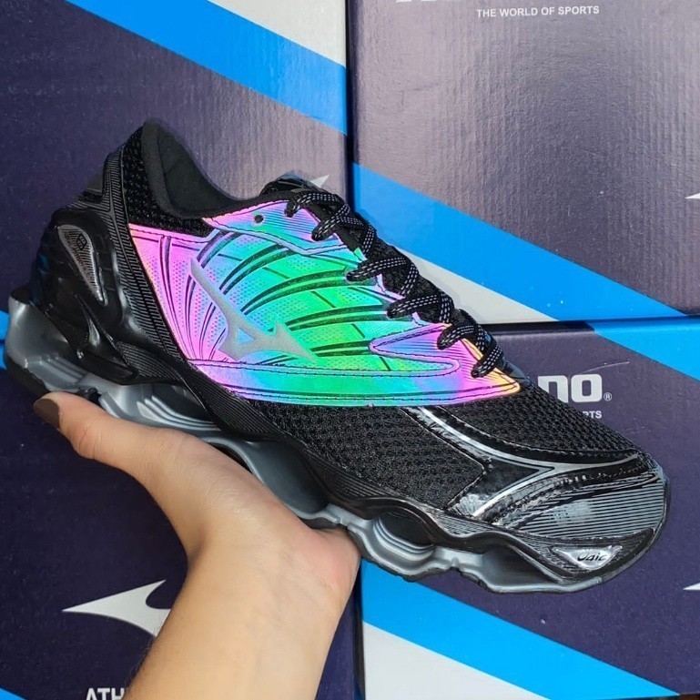 Tênis Mizuno Pro 8 Camaleão Refletivo Masculino e Feminino Promoção ...