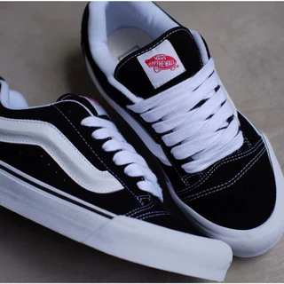 tenis vans KNU preto branco relevo