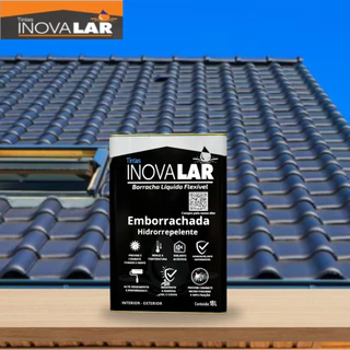 Tinta Borracha Líquida Flexível Hidrorrepelente 18L - Inovalar