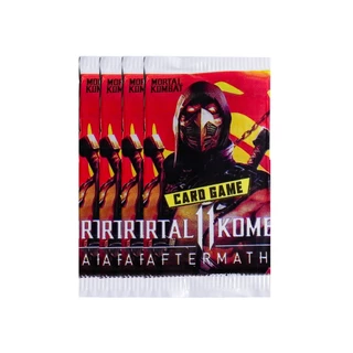 Cartinhas/Cards 100 Pacotinhos Mortal Kombat