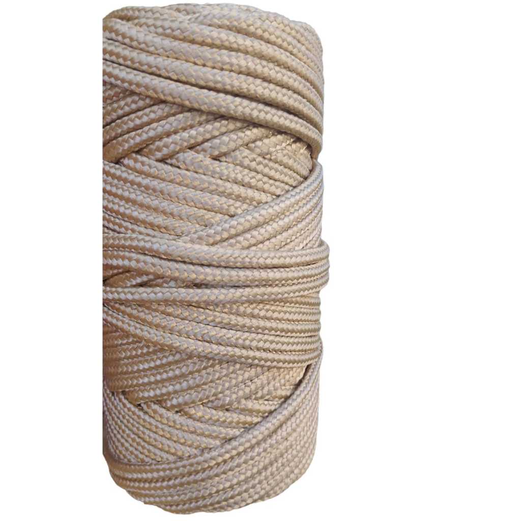 Corda Trançada De Polipropileno 6mm +- 65m várias cores 1kg