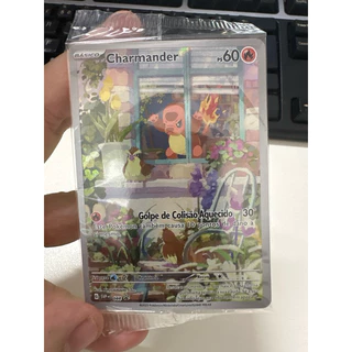 Carta Pokémon Charmander Lacrada (Promo 044)