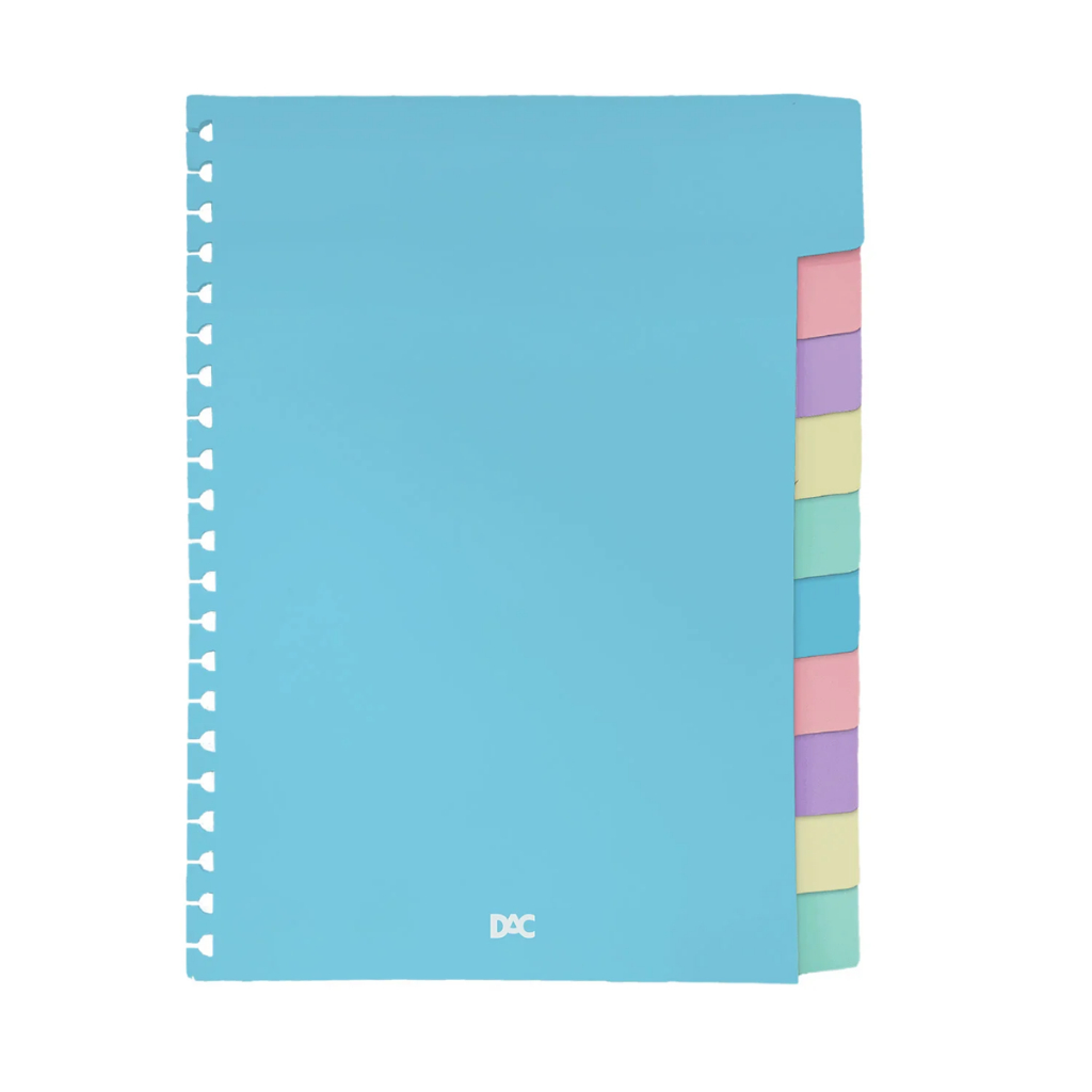 Divisória para Caderno Smart Universitária Colorida - DAC