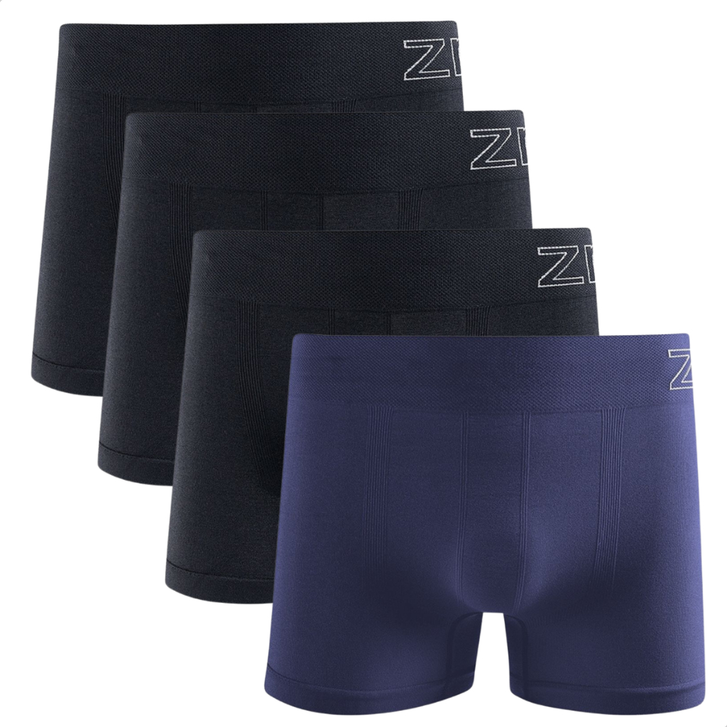 【再入荷】 Boxer Cueca 4 Kit Masculino Poliamida Microfibra Rucci Zee パンツ