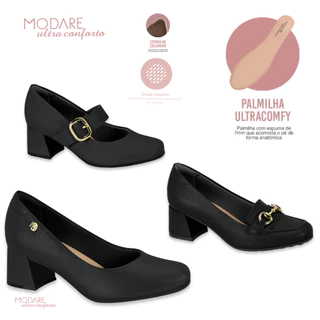 Sapato Feminino Salto Medio Modare Ultrconforto Oferta Envio Imediato