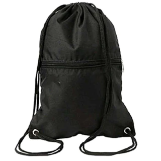 Mochila Saco Esportivos cordão Bolsa Academia Passeio Unissex Preta
