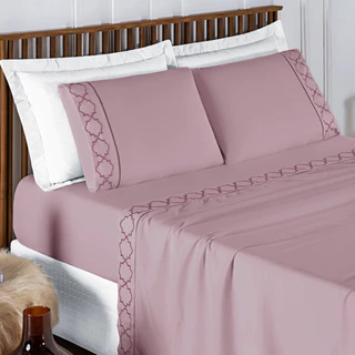 Jogo De Cama Lençol Casal King 4 peças 400 Fios Infinity