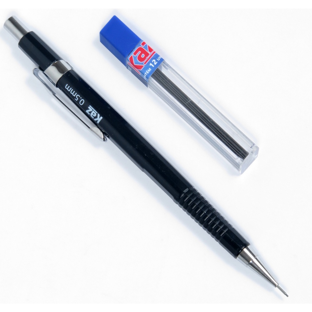Lapiseira Técnica 0.5 mm com Tubinho de Grafite HB Seminovo