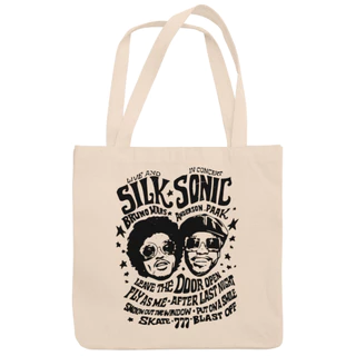 Bolsa Sacola Ecobag Com e Sem Zíper Musica Bruno Mars Postêr 100% Algodão G.545