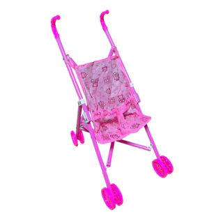 Carrinho De Boneca Em Plastico Dobrável Menina Brinquedo em Oferta na Shopee
