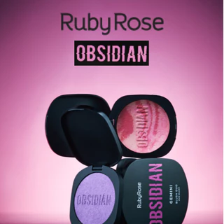 Marble Blush Carved Multifuncional Cintilante Coleção OBSIDIAN BY RUBY ROSE