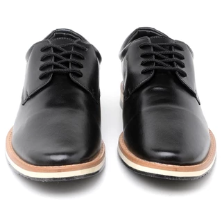 Sapato Masculino Oxford Derby Casual Social Moderno Confortável Atemporal Antiderrapante Elegante Estiloso da Moda Homem Clássico