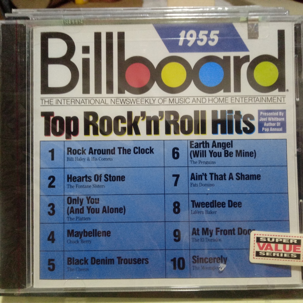 Cd Billboard Top Rock'n'Roll Hits 1955 ( Importado Lacrado) | Shopee Brasil